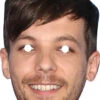 Louis Tomlinson 512 Celebrity Mask -Lifesize Cutouts Shop louis tomlinson 512 mask ref