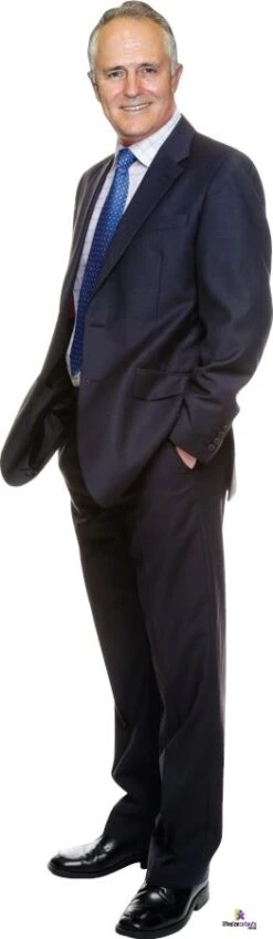 Malcolm Turnbull 444 Celebrity Cutout