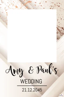 Marble Fold 106 Selfie Frame Large - 115cm X 80cm