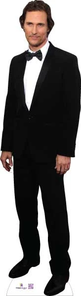 Matthew McConaughey 390 Celebrity Cutout