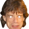 Mick Jagger 003 Celebrity Mask 1 Mick Jagger 003 Celebrity Mask -Lifesize Cutouts Shop mick jagger 003