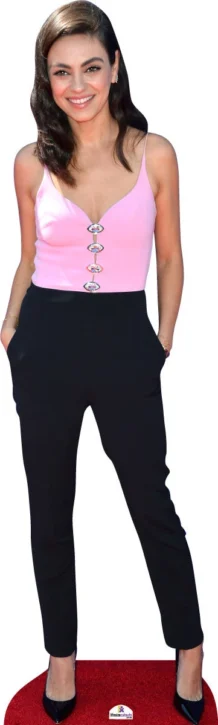 Mila Kunis Pink Top 659 Celebrity Cutout