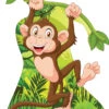 Monkey 604 Standin Cardboard Cutout