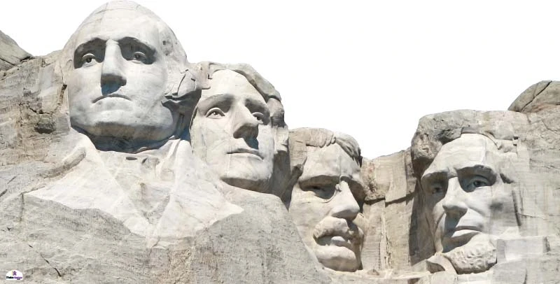 Mount Rushmore Cardboard Cutout 3 Mount Rushmore Cardboard Cutout