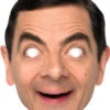 Mr Bean 192 Celebrity Mask -Lifesize Cutouts Shop mr.bean mask 192 ref