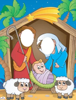 Nativity Scene Standin -Lifesize Cutouts Shop nativity standin cutouts 1200 x 900