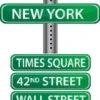 New York Street Signs - Cardboard Cutouts - Small -Lifesize Cutouts Shop new york street signs