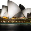 The Sydney Opera House At Night Cardboard Cutout 1 The Sydney Opera House At Night Cardboard Cutout -Lifesize Cutouts Shop opera house at night