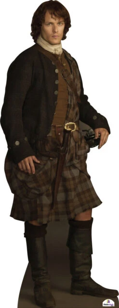 Sam Heughan As Jamie Fraser 031 Celebrity Cutout