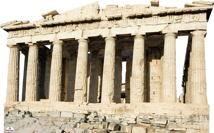 The Parthenon Cardboard Cutout 3 The Parthenon Cardboard Cutout