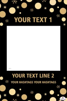 Party Theme 238 Selfie Frame Small - 90cm X 60cm