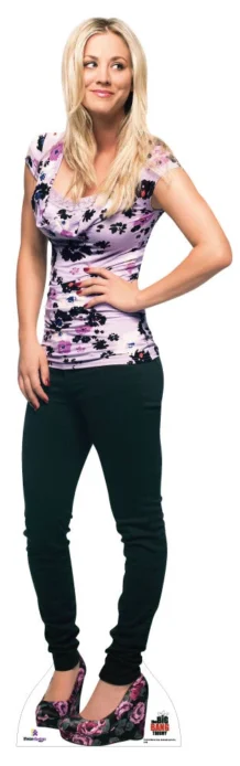 Penny In Lilac Top 356 Celebrity Cutout