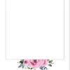 Pink Roses 302 Selfie Frame - 90cm X 60cm -Lifesize Cutouts Shop pink roses selfie frame 302