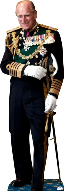 Prince Philip In Uniform 892 Celebrity Cutout