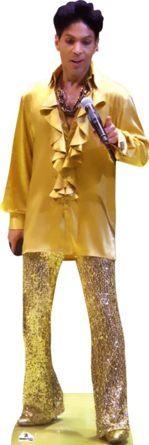 Prince In Yellow Shirt Celebrity Cutout