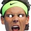 Rafael Nadal Celebrity Mask -Lifesize Cutouts Shop rafael nadal mask 870
