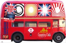 London Double Decker Red Bus Cardboard Cutout -Lifesize Cutouts Shop red double decker bus tas cc