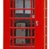 Red Telephone Box N014 Cardboard Cutout