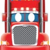 Red Truck Standin Cutout -Lifesize Cutouts Shop red truck standin