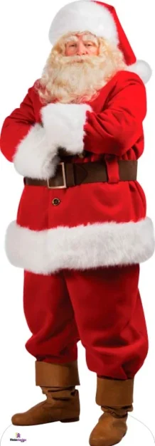 Santa With Folded Arms 533 Lifesize Cutout