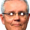 Scott Morrison 200 Celebrity Mask 2 Scott Morrison 200 Celebrity Mask -Lifesize Cutouts Shop scott morrison 200 mask ref 1