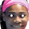 Serena Williams Celebrity Mask