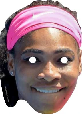 Serena Williams Celebrity Mask 3 Serena Williams Celebrity Mask