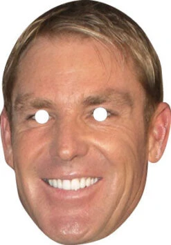 Shane Warne Celebrity Mask