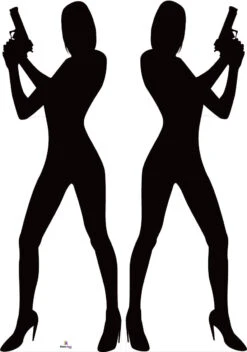 Spy Girl Duo Cardboard Cutout Package