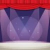 Theatre Stage Scene Backdrop Banner - 2m H X 3m W -Lifesize Cutouts Shop stage background 054 backdrop 3000 x 2000