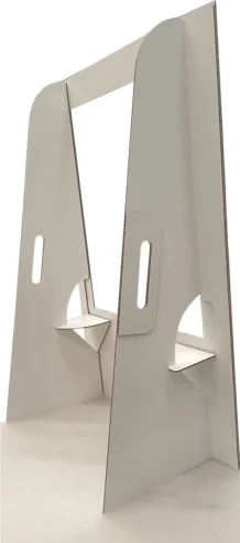 Polaroid Selfie Frame Small - 90cm X 60cm -Lifesize Cutouts Shop strut with handles 1 2 2