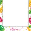 Summer Fruits 324 Selfie Frame - 90cm X 60cm -Lifesize Cutouts Shop summer fruits selfie frame smal 600x900 ref 2