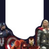 Superhero Theme 100 Selfie Frame Small - 90cm X 60cm -Lifesize Cutouts Shop superhero selfie frame 100 small ref 1