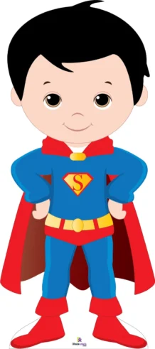 Superhero Boy 001 Cardboard Cutout