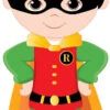 Superhero Boy 004 Cardboard Cutout -Lifesize Cutouts Shop superhero boy 004 robin pose a web