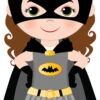 Superhero Girl 006 Cardboard Cutout -Lifesize Cutouts Shop superhero girl 006 batgirl pose a web