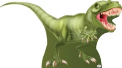 T Rex 962 Cardboard Cutout Ex Large 115cm X 204cm