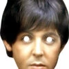 The Beatles Paul McCartney Celebrity Mask -Lifesize Cutouts Shop the beatles paul mccartney 002 mask ref
