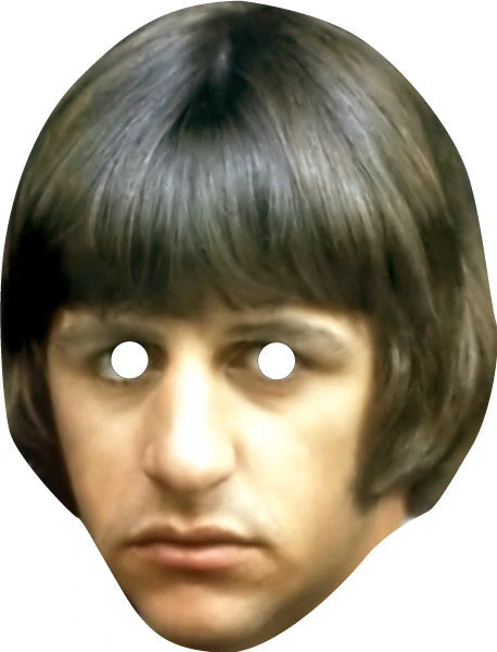 The Beatles Ringo Starr Celebrity Mask 3 The Beatles Ringo Starr Celebrity Mask