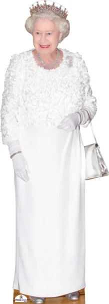 Queen Elizabeth Ll N436 Celebrity Cutout