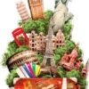 Travel Tree Cardboard Cutout 115cm X 64cm