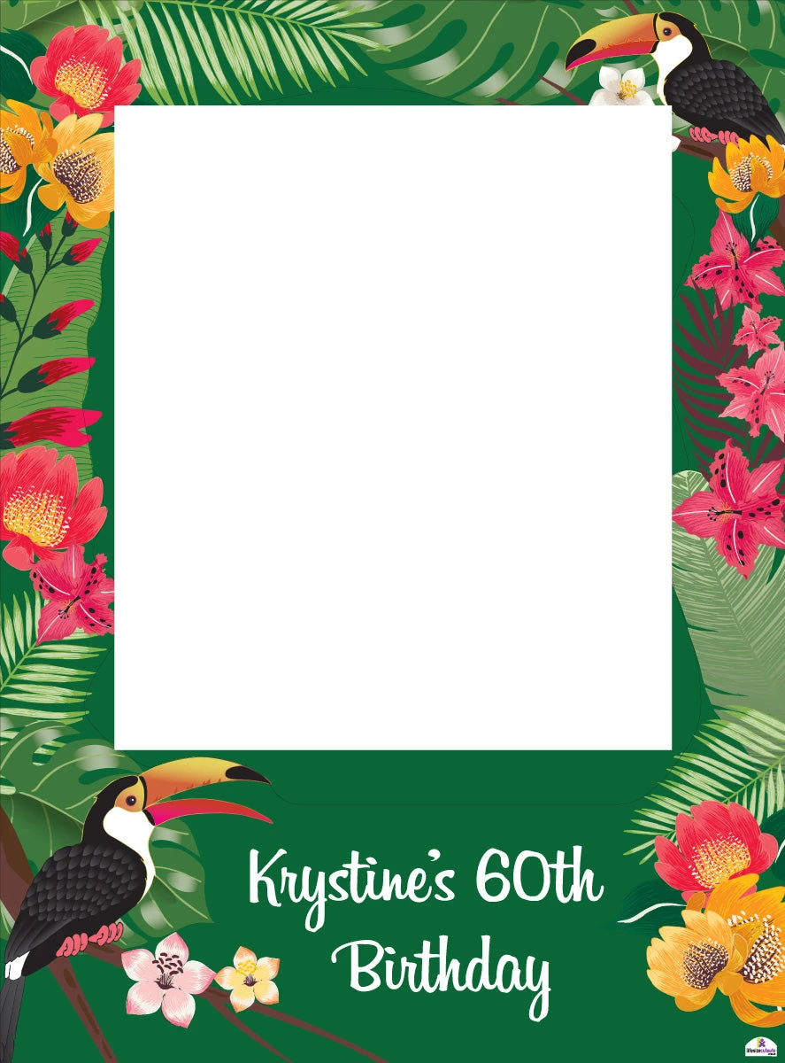 Tropical Selfie Frame - 115cm X 80cm 3 Tropical Selfie Frame - 115cm X 80cm