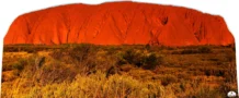 Uluru - Ayers Rock Cardboard Cutout 85cm X 205cm