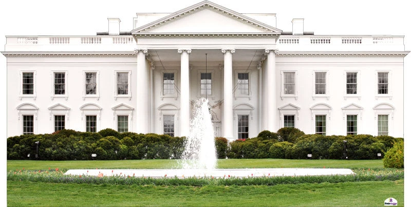 The White House Cardboard Cutout 3 The White House Cardboard Cutout