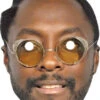Will I Am 542 Celebrity Mask -Lifesize Cutouts Shop will i am mask 542