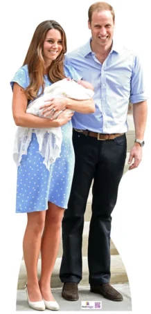 William, Kate And George 073 Cardboard Cutout