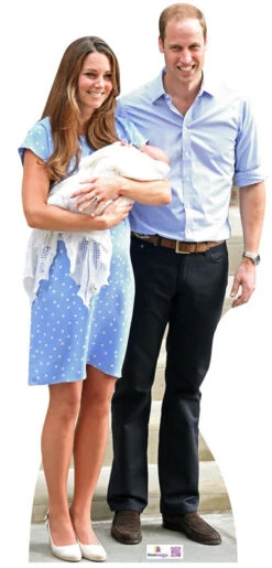 William, Kate And George 073 Cardboard Cutout