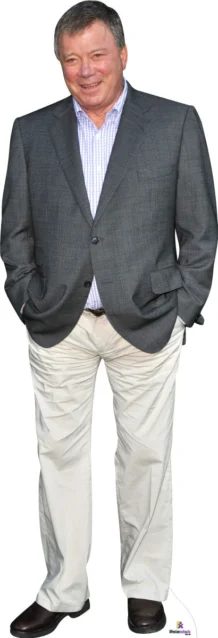 William Shatner 484 Celebrity Cutout