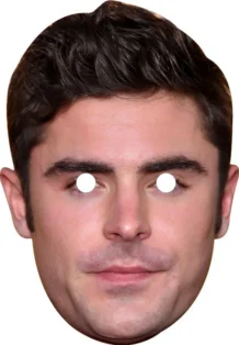 Zac Efron 254 Celebrity Mask